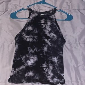 Mudd tie dye halter tank top